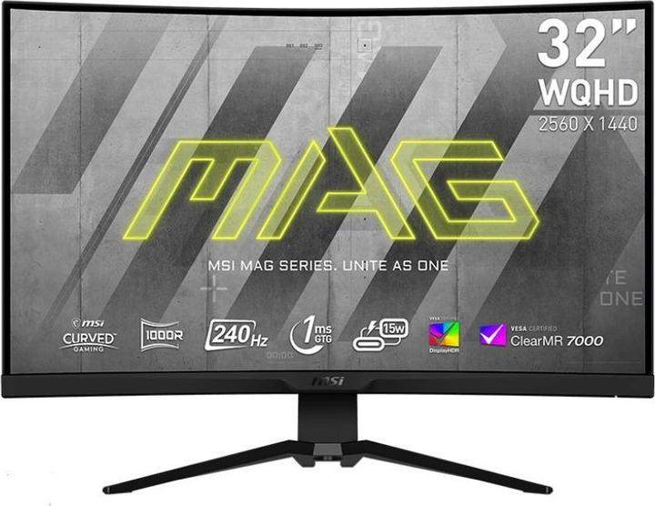 Image du produit MSI MAG 325CQRXFDE (2560 x 1440 pixels, 32")