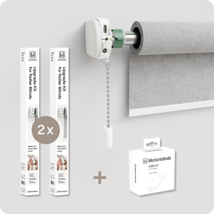 Actual product image Motionblinds Upgrade Kit for Roller Blinds 2-pack + bridge