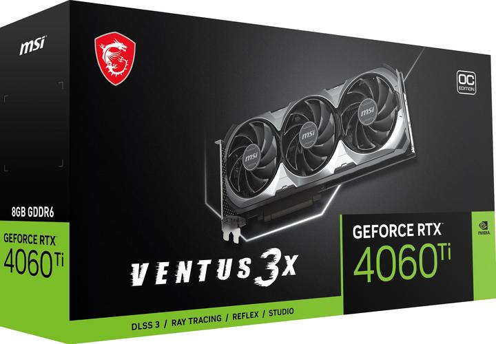 Produktbild MSI Grafikkarte||NVIDIA GeForce RTX 4060 Ti|8 GB (8 GB)
