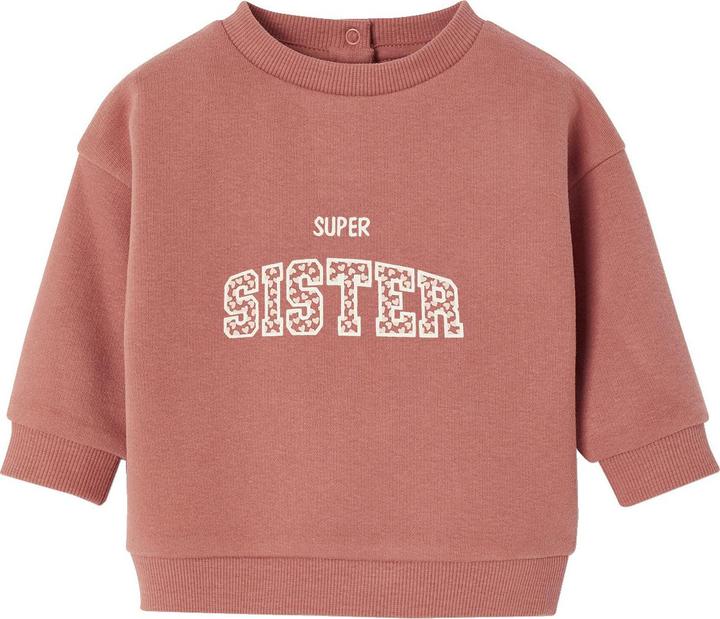 Produktbild Vertbaudet Baby Sweatshirt BASIC mit Message-Print & Recycling-Polyester (62)