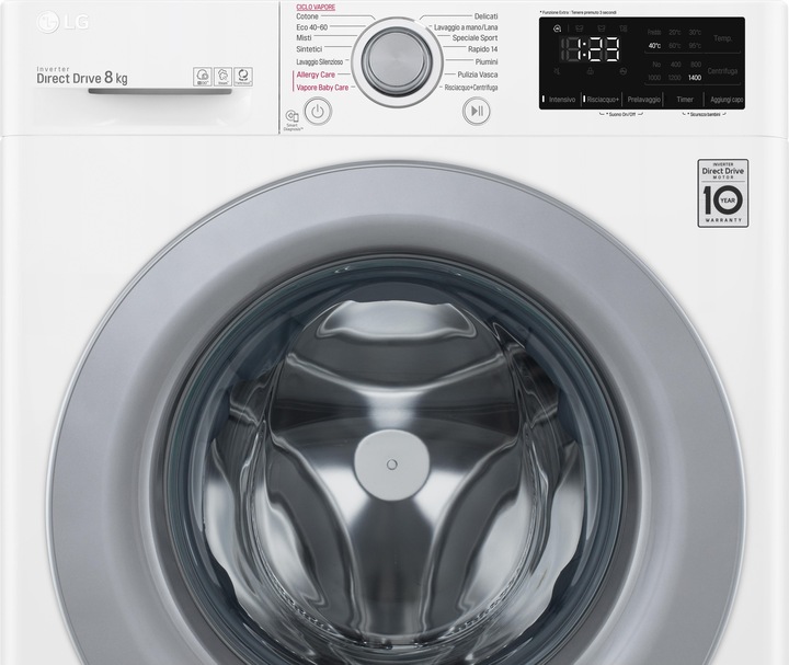 Produktbild LG F2WV3S7S4E Slim AI DDTM SteamTM 7kg Waschmaschine Energieklasse D (7 kg, Links)