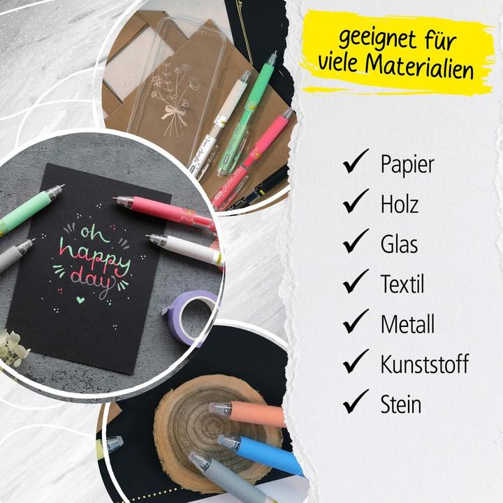 Image du produit Online Acryl Liner 18622/6 white (Blanc, 6x)