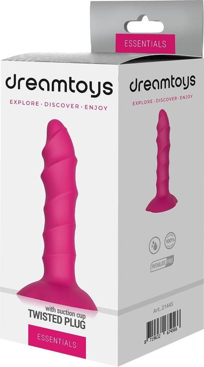 Produktbild Dream Toys Twisted Plug With Suction Cup