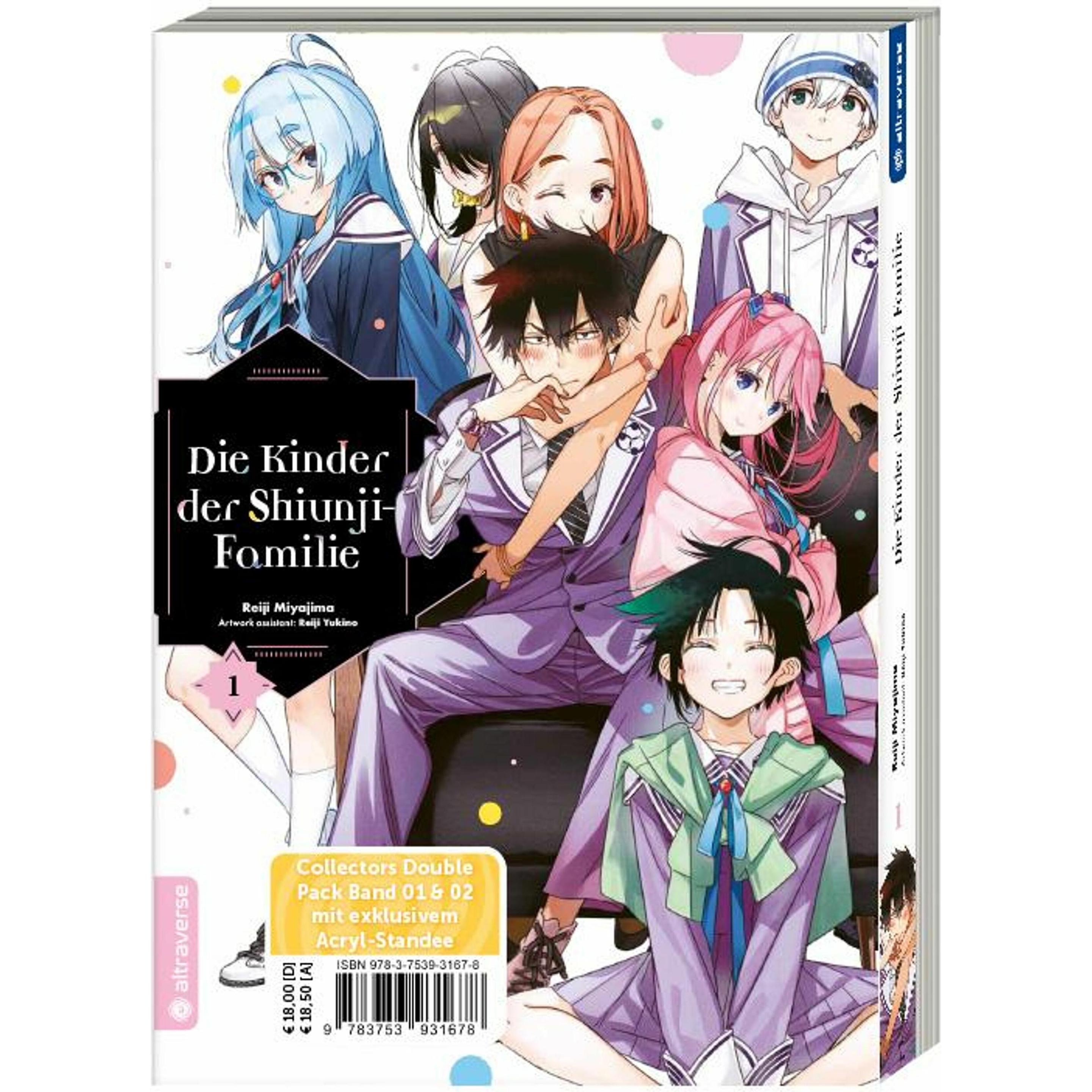 Thumbnail - Die Kinder der Shiunji-Familie Collectors Double Pack Band 01 & 02, Belletristik von Reiji Miyajima, Reiji Yukino
