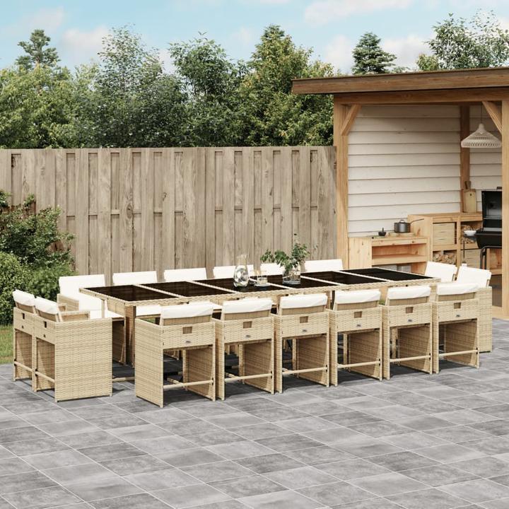 Produktbild vidaXL Garten Essgruppe (330 x 106 x 73 cm)