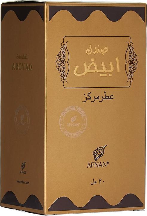 Actual product image Afnan Sandal Abiyad (Eau de parfum, 20 ml)
