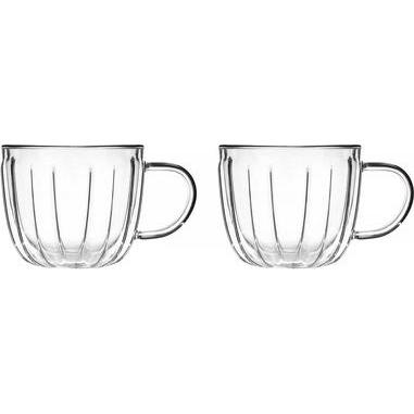 Vialli Design, Tasse, Set mit 2 doppelwandigen Bechern, 250 ml (2 x)