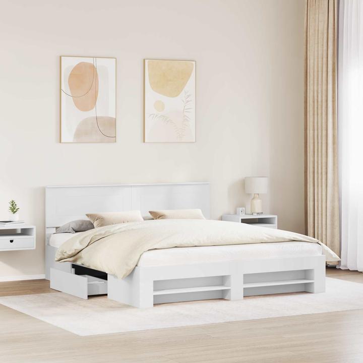 Image du produit vidaXL Modernes Bett (200 x 200 cm)