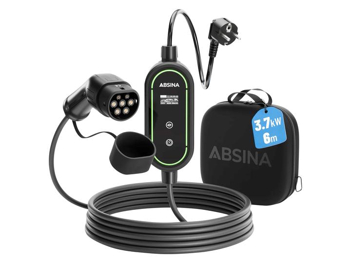 Produktbild Absina EV Ladekabel (CEE 7/7, 3.70 kW, 16 A, 6 m)