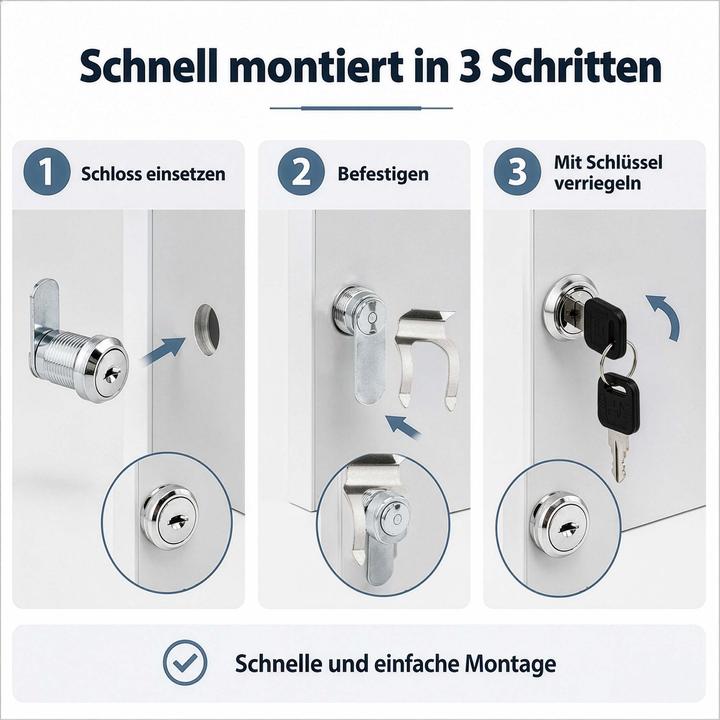 Immagine prodotto Wiltec Briefkastenschloss