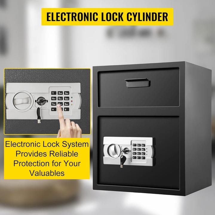 Actual product image Vevor Digital Drop Safe