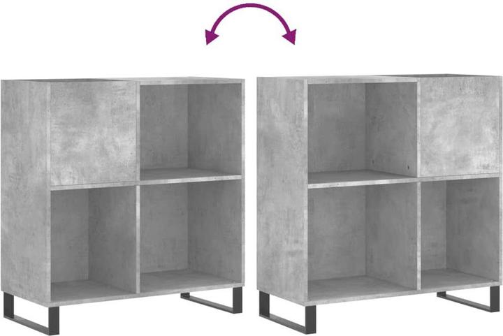 Immagine prodotto vidaXL Plattenschrank Betongrau 84,5x38x89 cm Holzwerkstoff