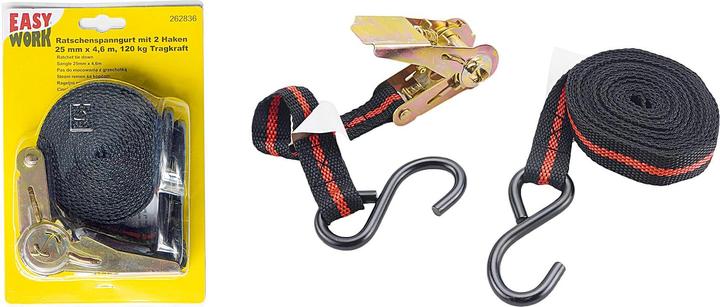Easy Work Ratchet tensioning strap