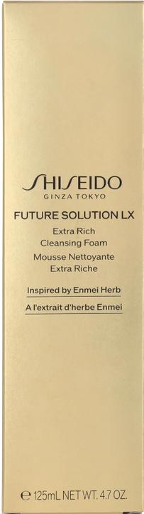 Actual product image Shiseido Future Solution LX Extra Rich Cleansing Foam 125ml (Cleansing Foam, 125 ml)