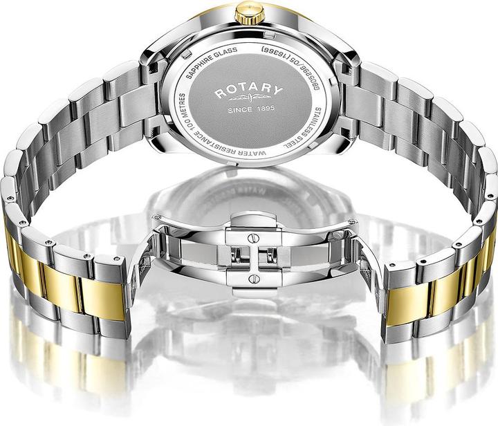 Produktbild Rotary GB05296/05 Henley GMT Herren 40mm 10ATM (Analoguhr, 40 mm)