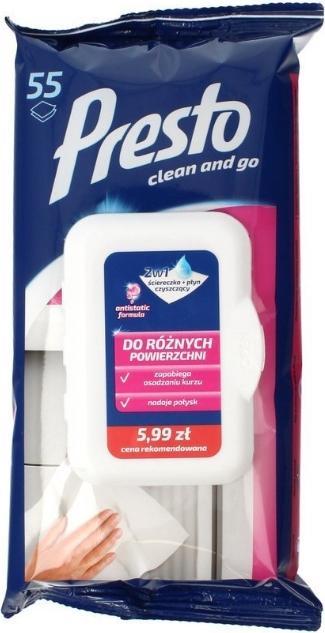 Actual product image Presto Cloths on various surfaces, 55 pieces (hit) (55 pcs.)