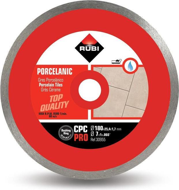 Actual product image Dierre Dianmant disc CPC 180 Pro Ø180mm for porcelain stoneware wet