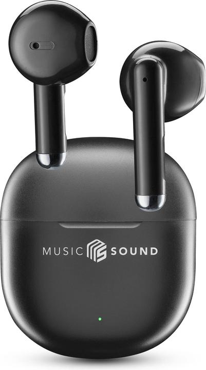 Immagine prodotto Music Sound Breeze Auricolare Bluetooth a capsula con case colorata (Nessuna cancellazione del rumore, 3.50 h, Senza fili)