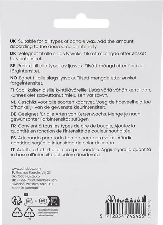 Image du produit Creativ Company Candle Dye