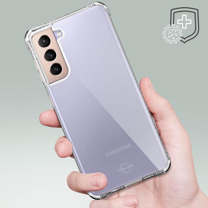 Actual product image Itskins Reinforced Silicone Mobile Phone Case Series (Samsung Galaxy S21+)