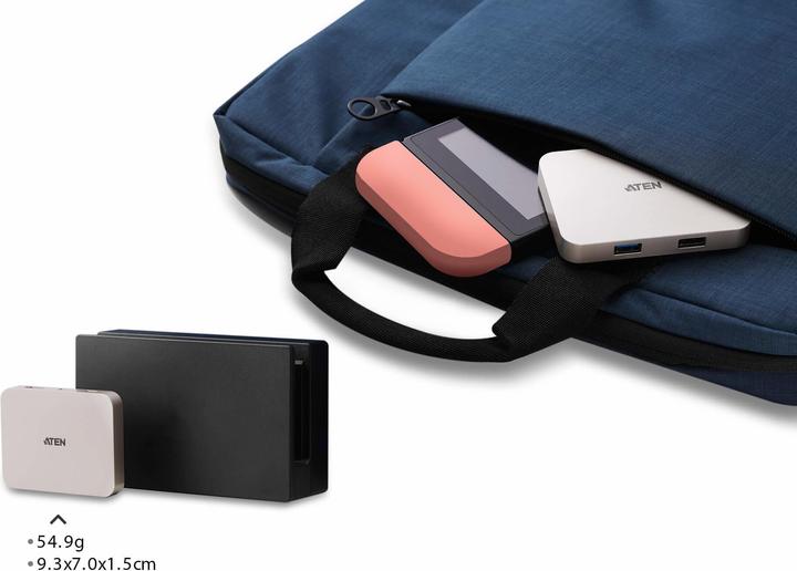 Actual product image Aten UH3235 Mini Dock (USB-C, 3 ports)