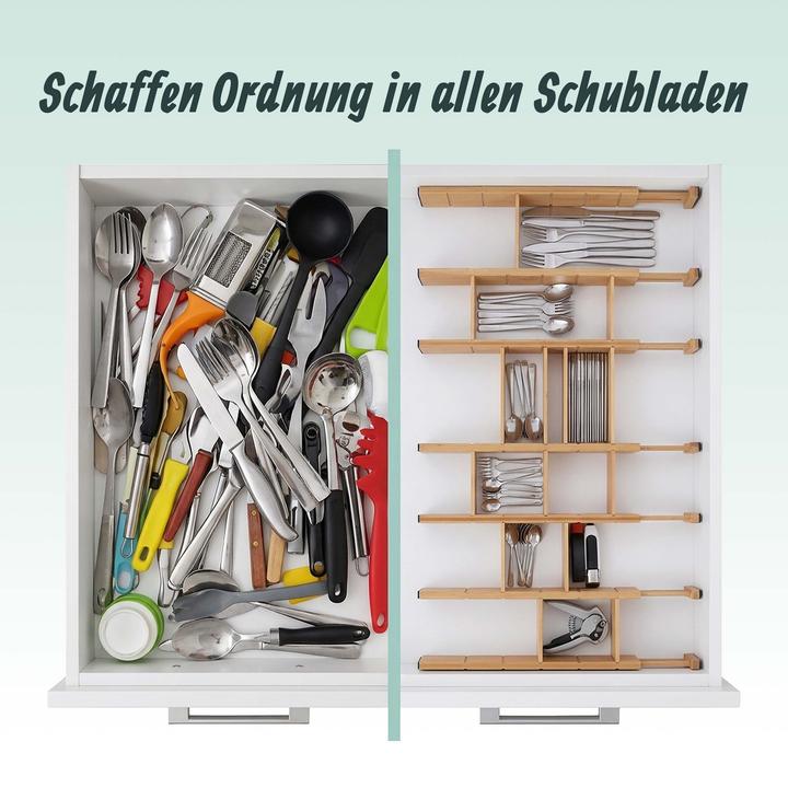 Produktbild Relaxdays 22-tlg. Schubladentrenner-Set