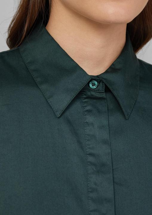 Immagine prodotto s.Oliver Bluse Verkürzte Bluse mit verdeckter Knopfleiste (40)