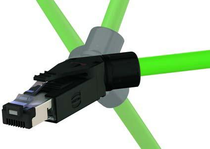 Actual product image Harting RJ45 cable plug