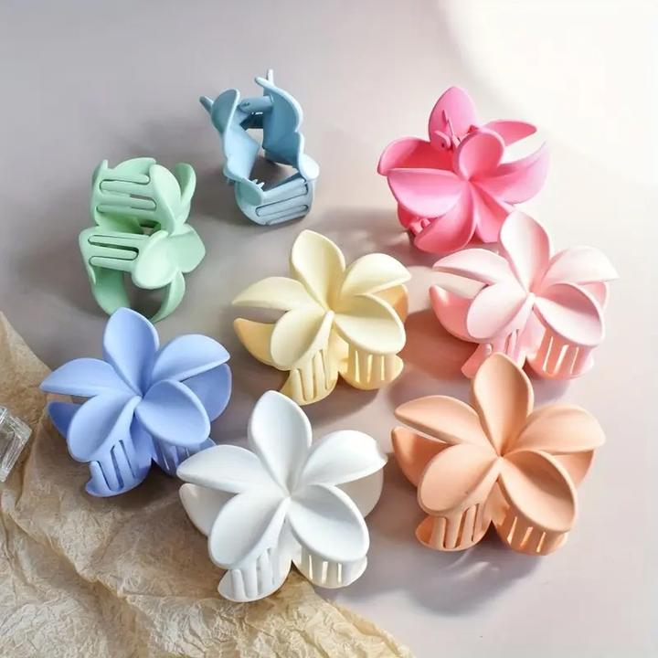 Immagine prodotto ASMI 8 Stück Haarkrallen, Haarklammern Blumen (8 pz.)