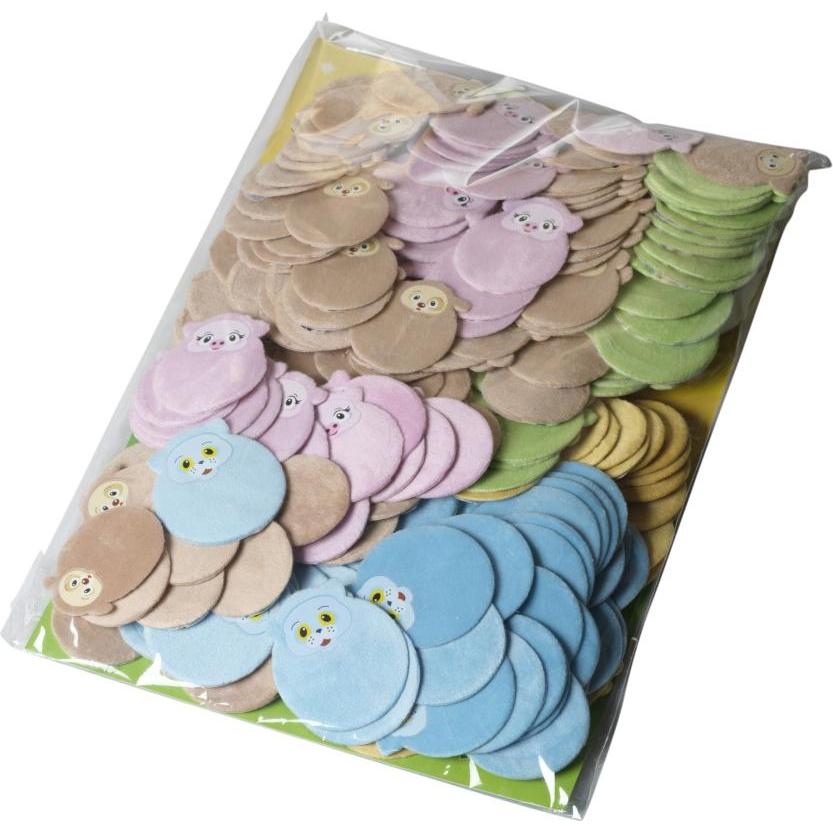 Tröstisar, Sticker, Troststicker Beruhigungssticker Kuscheltroststicker weich (Bulk Pack) - 240 Stück