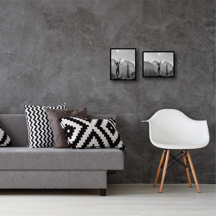 Produktbild Haes Deco Deco Kunststoff-Fotorahmen 20x25 cm EF12B Easy Frame Schwarz (20 x 25 cm)