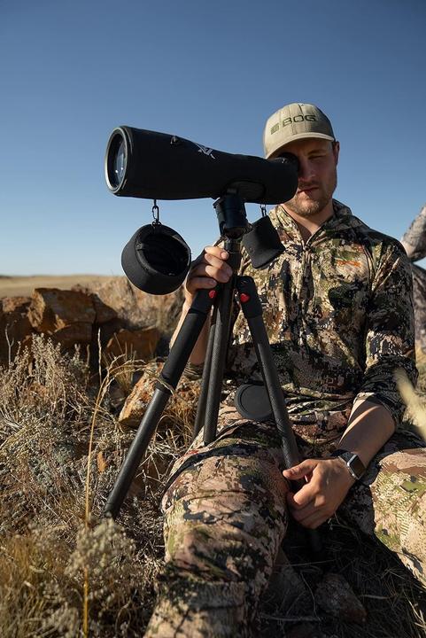 Actual product image BOG Shooting Tripod Deathgrip Sherpa Carbon Fiber Arca Swiss Rail Black (Carbon)