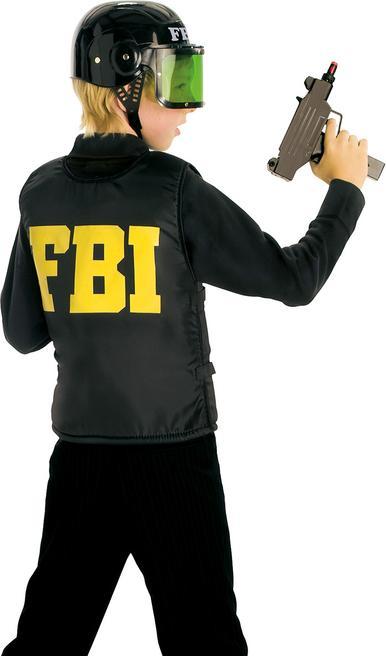 Actual product image FBI helmet