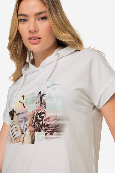 Immagine prodotto Laurasøn Felpa con cappuccio, maniche corte e OEKO-TEX (L)