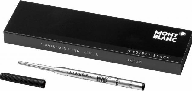 Produktbild Montblanc Kugelschreiber Mine Grossraum (2 Stk., Schwarz, 1 mm)