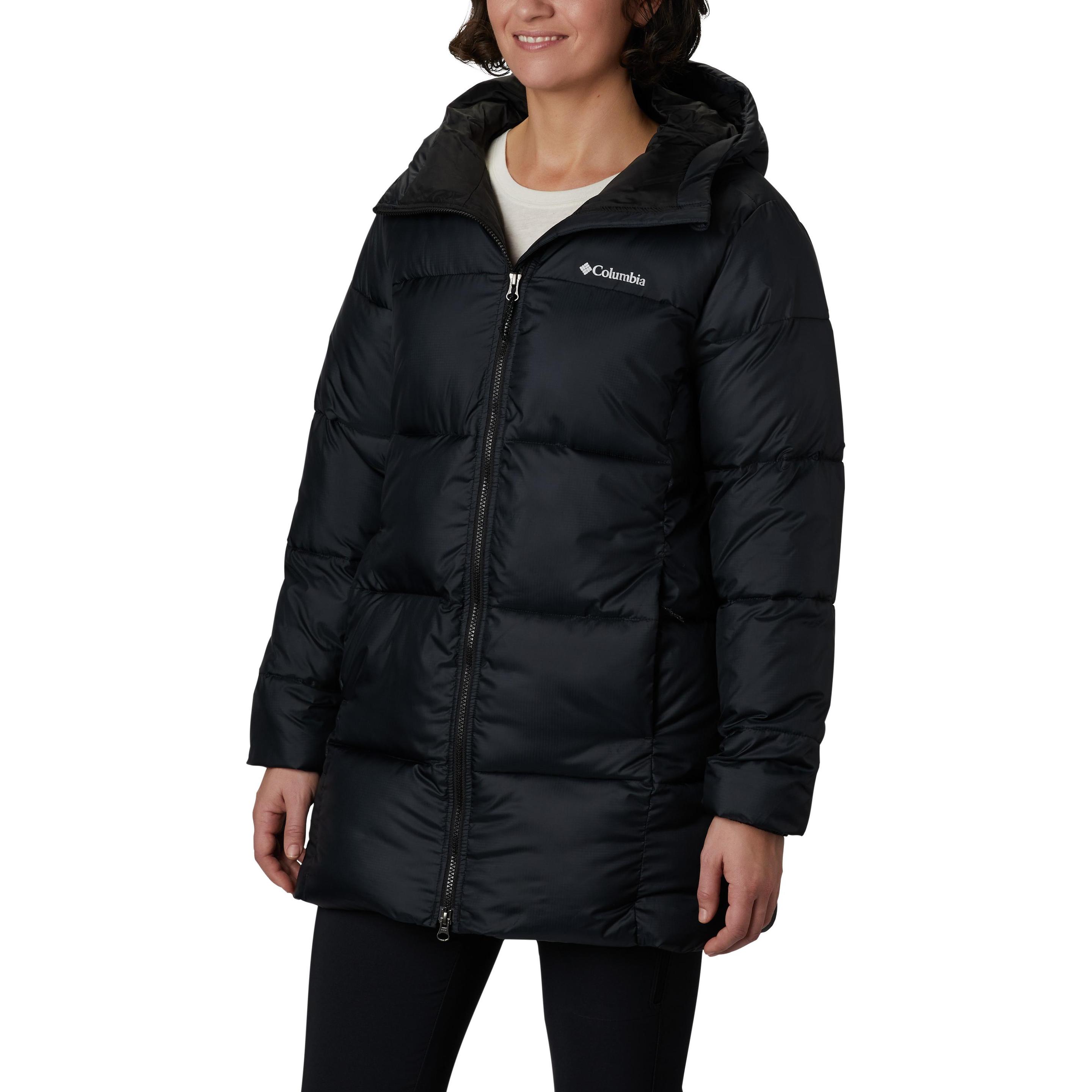 Columbia, Damen, Jacke, Puffect Mid (L), Schwarz, L