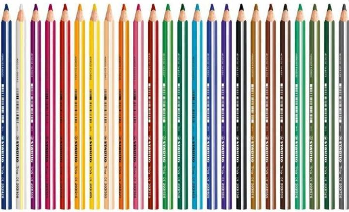 Produktbild STABILO Trio dick Dreikant-Buntstift (24x)