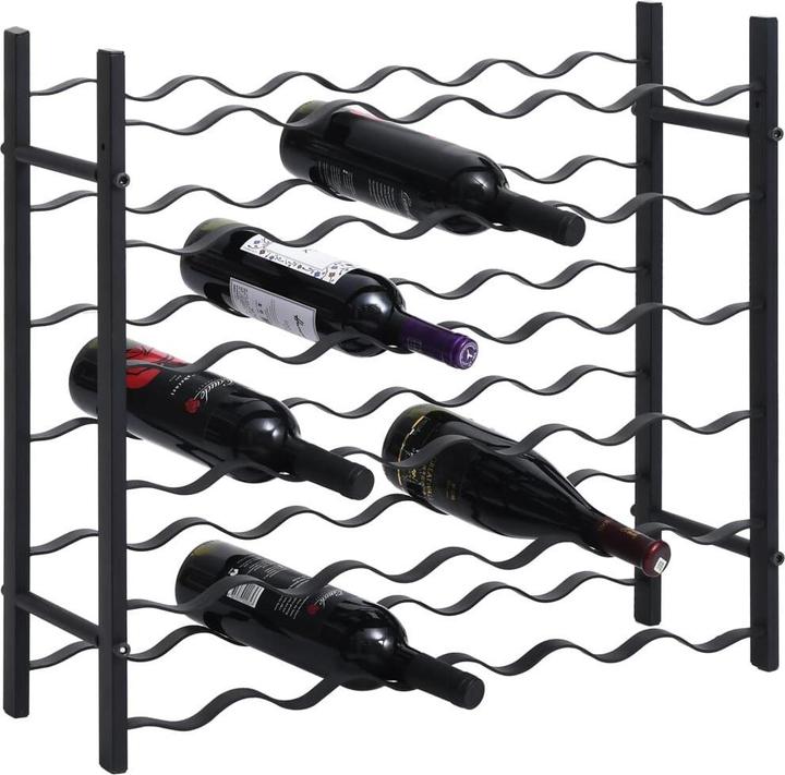 vidaXL Weinregal (36 bottles, 64 x 22 x 58.50 cm)