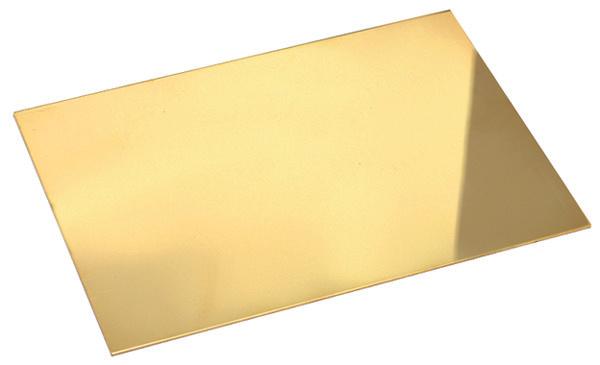 Werkstarck Feuille de laiton (500 mm, 1000 mm, 1.50 mm)