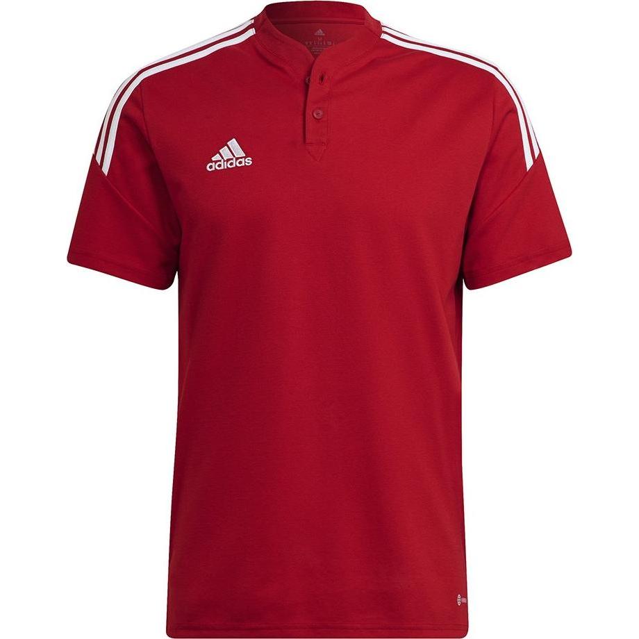 adidas, Herren, Fussballtrikot, Condivo 22 Poloshirt Herren (L), Rot, L