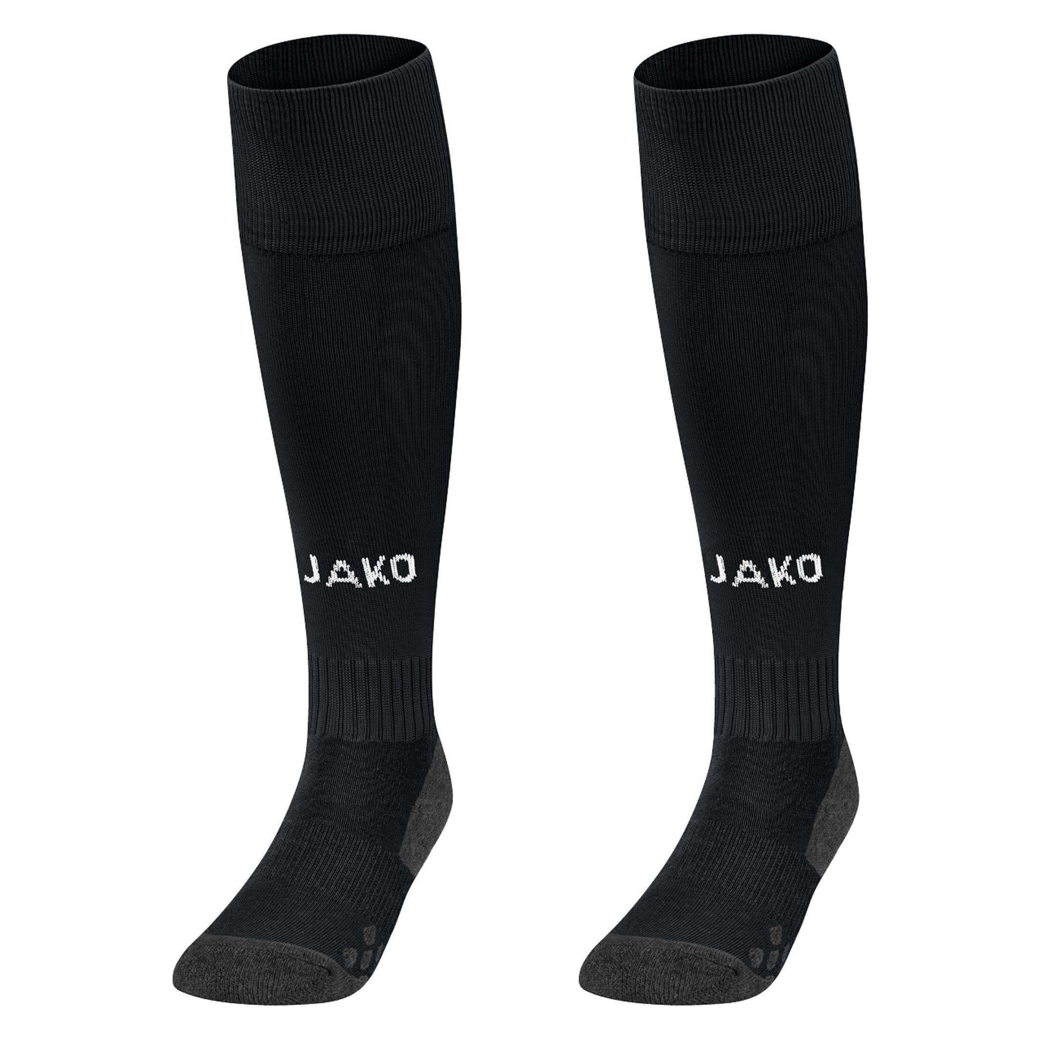 Jako, Unisex, Sportsocken, Stutzenstrumpf Allround (47 - 50), Schwarz