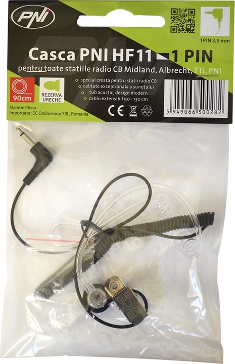 Produktbild PNI CB-Funkgerät Escort HP 8024 ASQ Netzteil 12V-24V + HF11 Headset mit 1 Pin