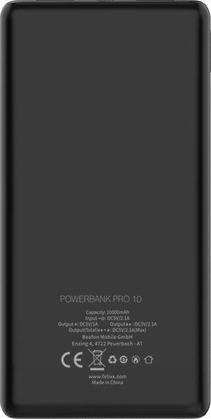 Produktbild Bea-Fon Pro 10 (10000 mAh, 37 Wh)