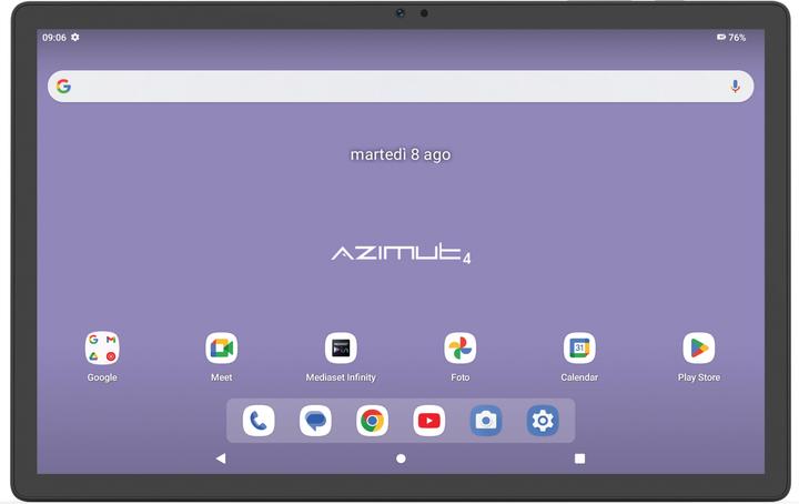 Actual product image Mediacom SmartPad 4 4G Spreadtrum LTE-FDD 128 GB 26.7 cm (10.5') 6 GB Android 13 Grey (4G, 10.51", 128 GB, Grey)