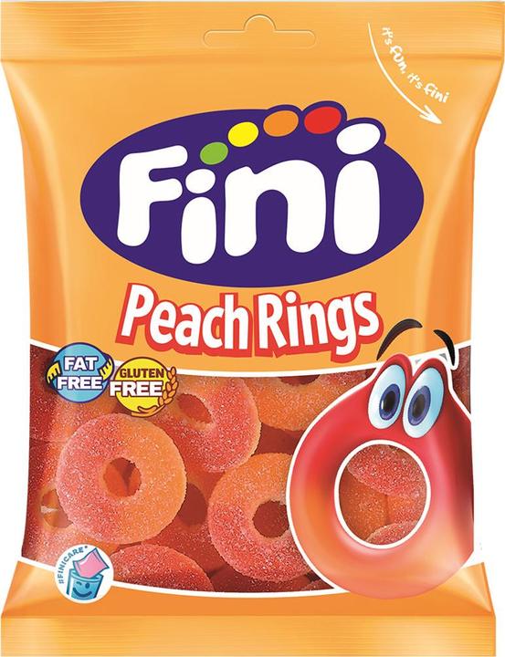 Actual product image Fini Peach Rings (100 g)