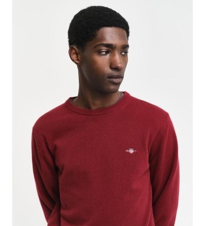 Actual product image GANT Superfine Lambswool C-Neck Pullover (L)