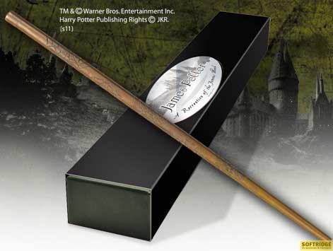 Produktbild Noble Collection Harry Potter Zauberstab James Potter (Charakter-Edition)
