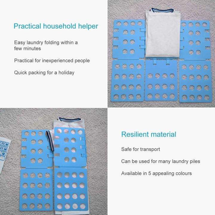 Actual product image Intirilife Laundry Folding Board Clothes Folding Aid