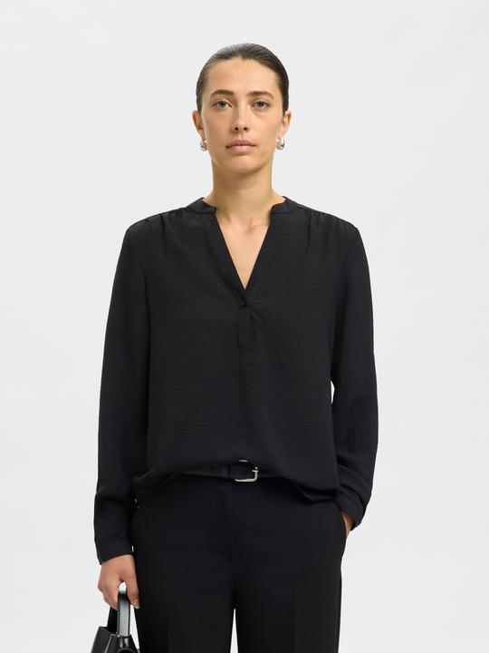 Produktbild Selected Femme V-Ausschnitt Straight Fit Oberteil (38)
