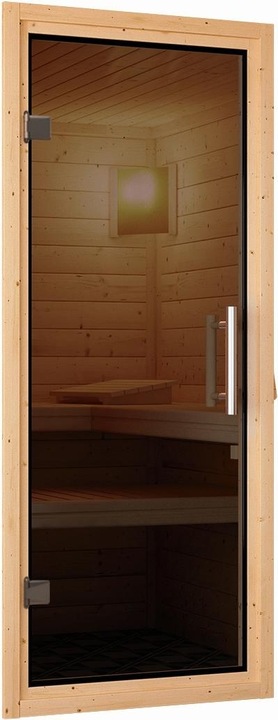 Actual product image Karibu Rodin without roof rim (9 KW external control)